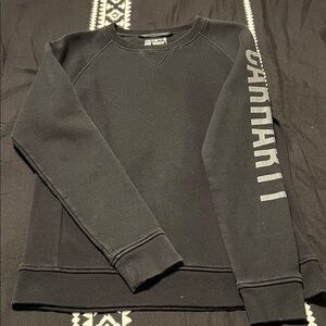 Carhartt Woman’s Crewneck Sweater in Black